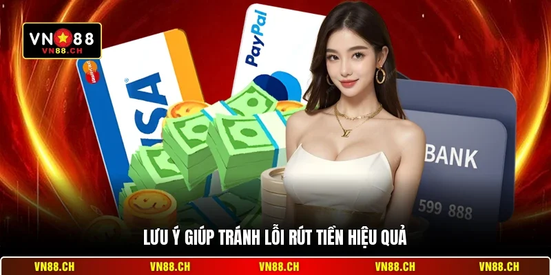 Lỗi Rút Tiền VN88 - Cách Khắc Phục Nhanh Chóng Và Hiệu Quả 3 Lưu ý giúp tránh lỗi rút tiền hiệu quả